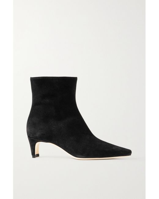 Staud Wally Suede Ankle Boots