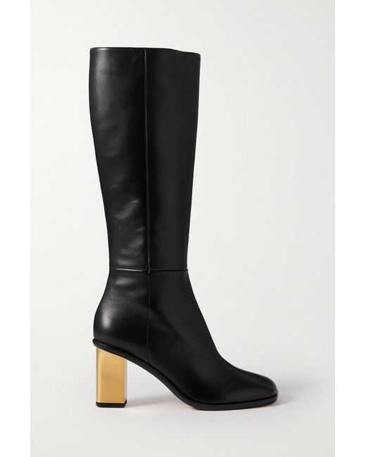 Chloé Rebecca Leather Knee Boots