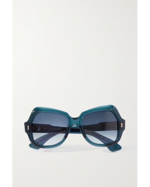 Jacques Marie Mage Perreti Butterfly-frame Acetate Sunglasses