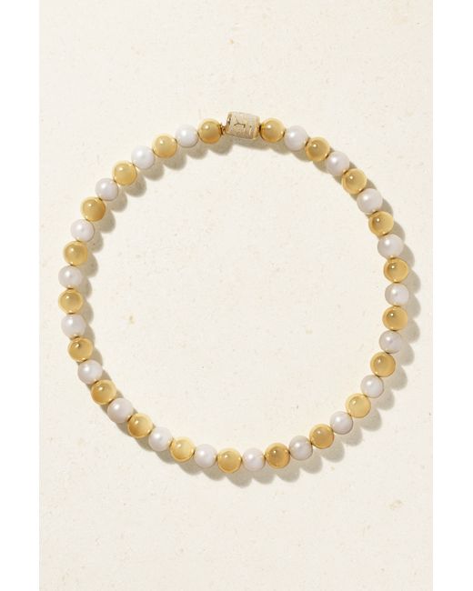 Lauren Rubinski 14-karat Pearl Necklace