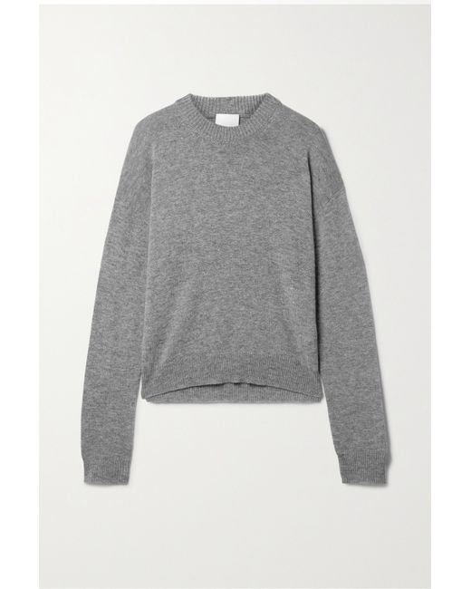 Allude Wool And Cashmere-blend Sweater