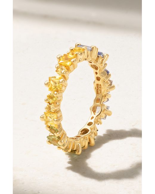 Suzanne Kalan 18-karat Sapphire Ring