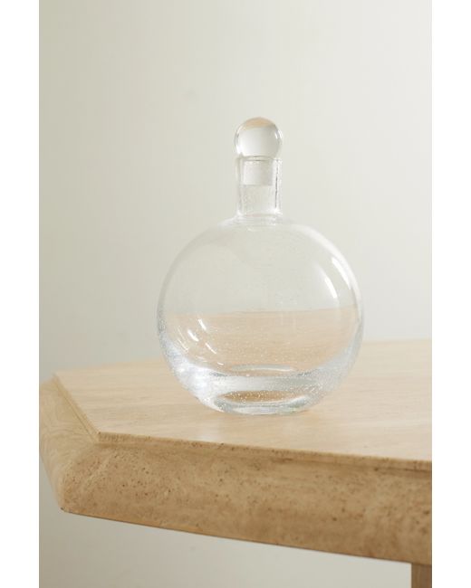 Louise Roe Bubble Glass Carafe Clear