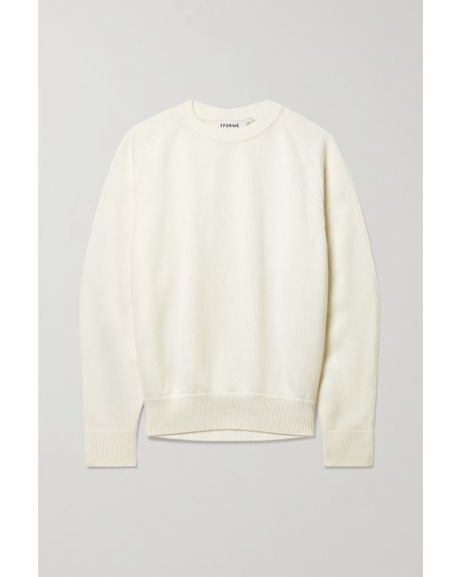 Fforme Hannah Pleated Cashmere Sweater