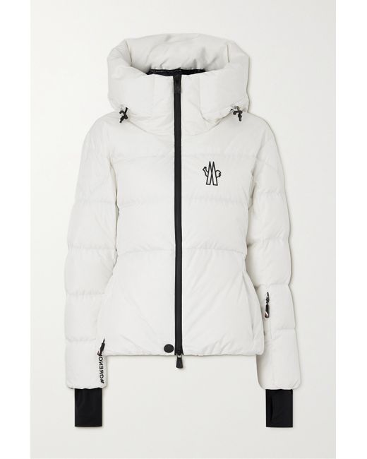 Moncler Grenoble Bouquetin Belted Quilted Down Ski Jacket