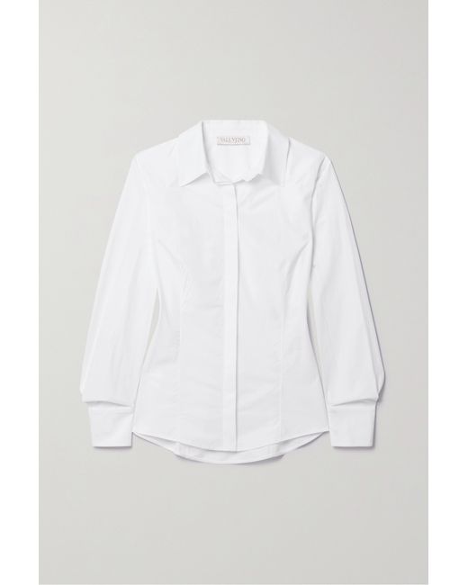 Valentino Garavani Cotton-poplin Shirt