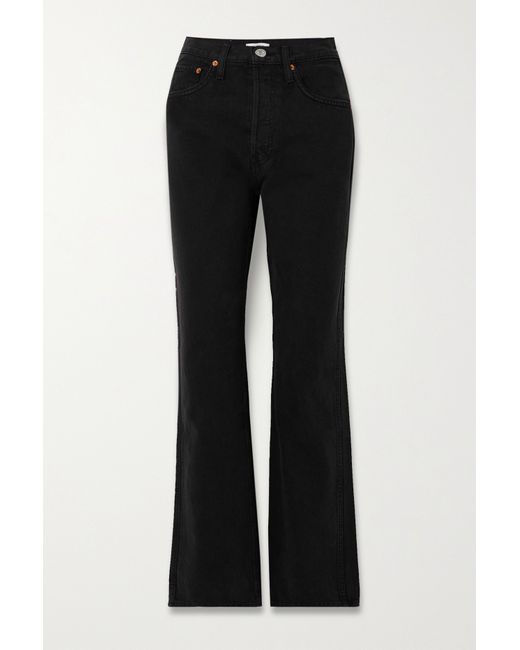 Re/Done 90s Loose High-rise Straight-leg Jeans