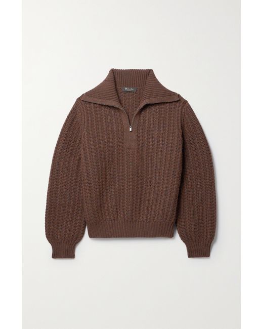 Loro Piana Waipara Cable-knit Cashmere Sweater