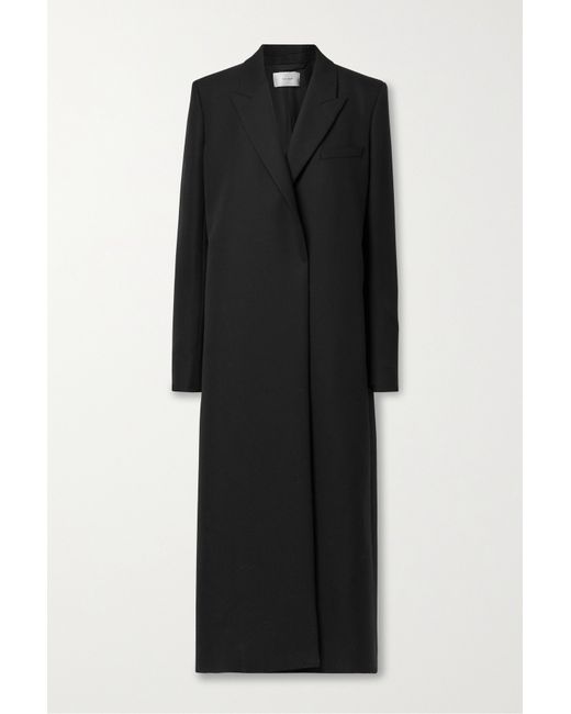 The Row Cassiopea Oversized Grain De Poudre Wool And Mohair-blend Coat