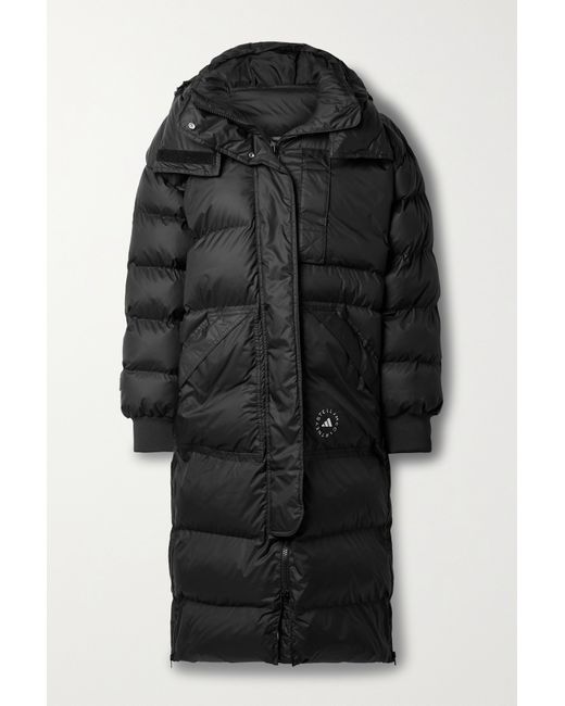 Adidas by Stella McCartney Truenature Quilted Padded Recycled-shell Hooded Jacket