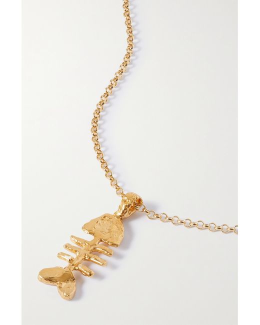 Alighieri The Silhouette Of Summer plated Necklace