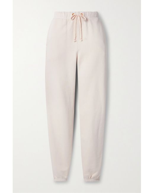 Les Tien Dylan Tapered Cotton-jersey Track Pants