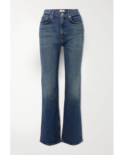 Citizens of Humanity Vidia Mid-rise Bootcut Jeans Indigo