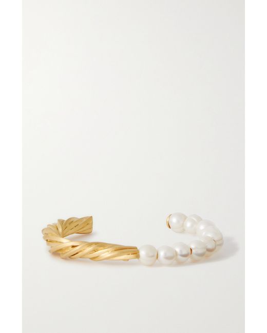 Completedworks The State Were plated Pearl Cuff