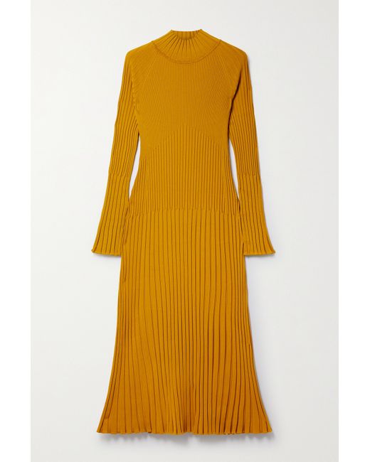 Proenza Schouler Ribbed-knit Midi Dress