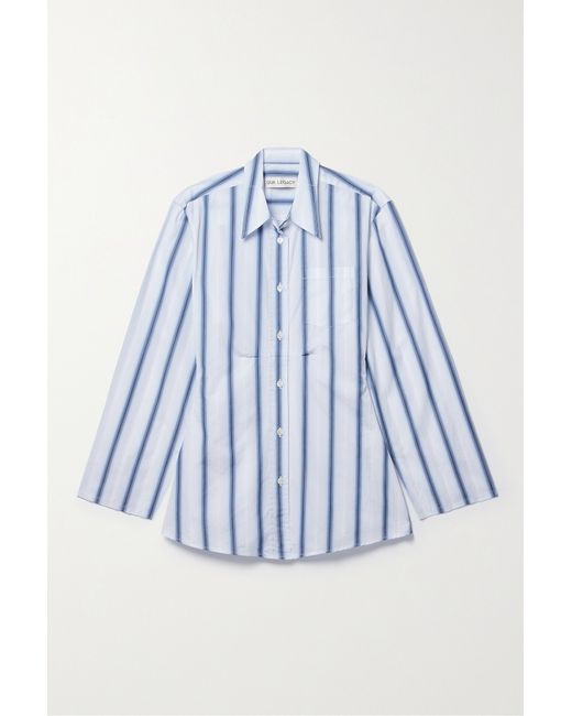 Our Legacy Daisy Striped Cotton-poplin Shirt
