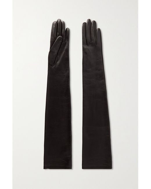 The Row Simon Leather Gloves