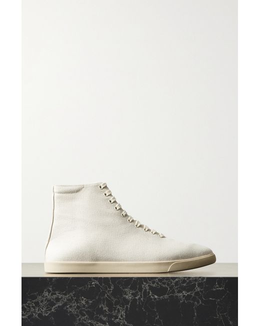 The Row Canvas High-top Sneakers