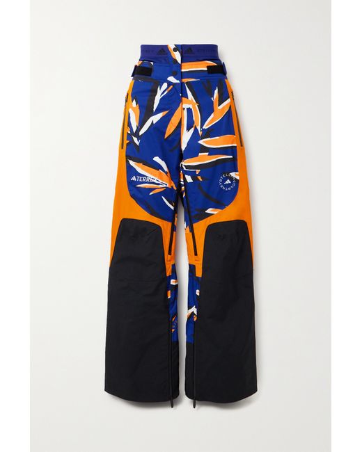 Adidas by Stella McCartney Terrex Truenature Printed Ski Pants Navy