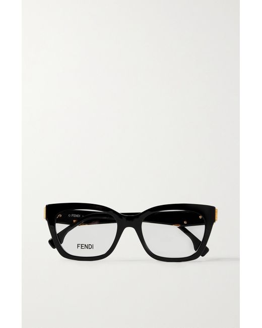 Fendi First Square-frame Acetate Optical Glasses