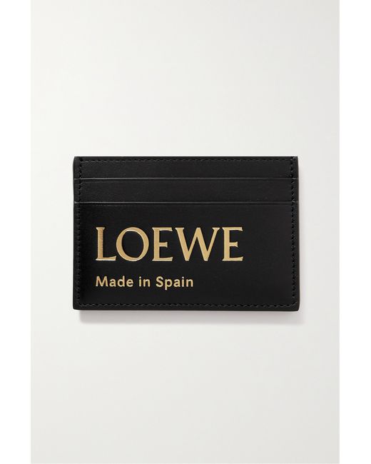 Loewe Embossed Leather Cardholder