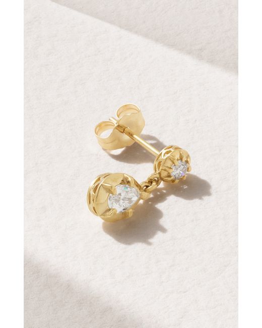 Jacquie Aiche Sophia 14-karat Diamond Earring