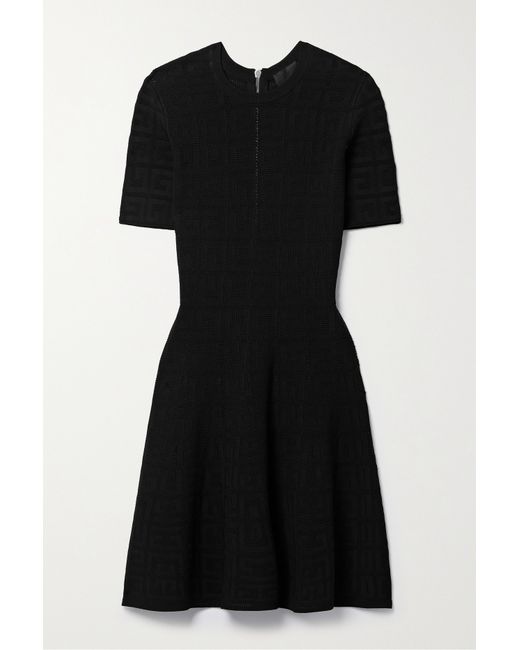 Givenchy Jacquard-knit Mini Dress
