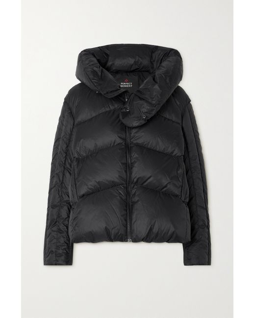 Perfect Moment Orelle Quilted Hooded Down Ski Jacket