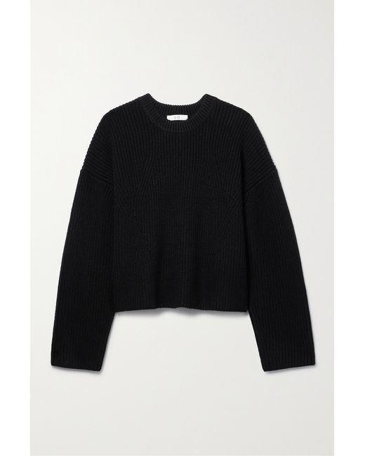 Co Ribbed Wool Sweater