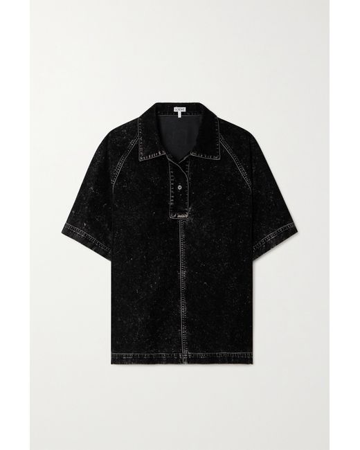 Loewe Cotton-blend Polo Shirt