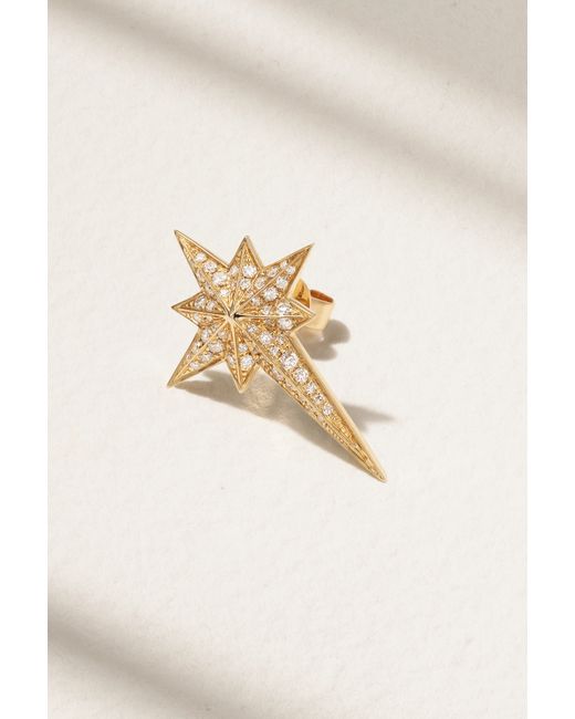 Robinson Pelham North Star Large 14-karat Diamond Single Earring