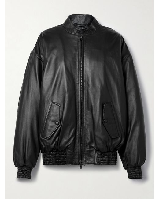 Wardrobe.Nyc WARDROBE. NYC Leather Bomber Jacket