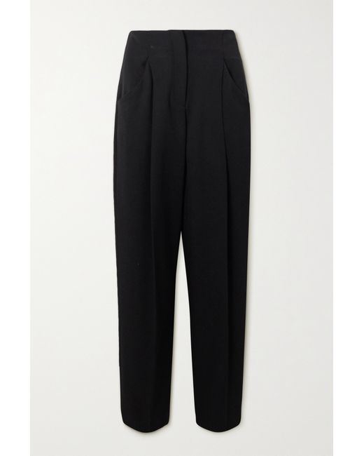 Tod's Pleated Wool-twill Tapered Pants