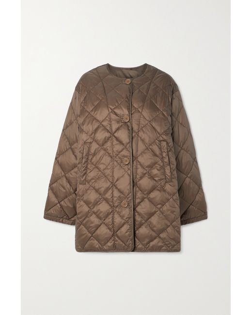 Max Mara The Cube Quilted Shell Down Jacket