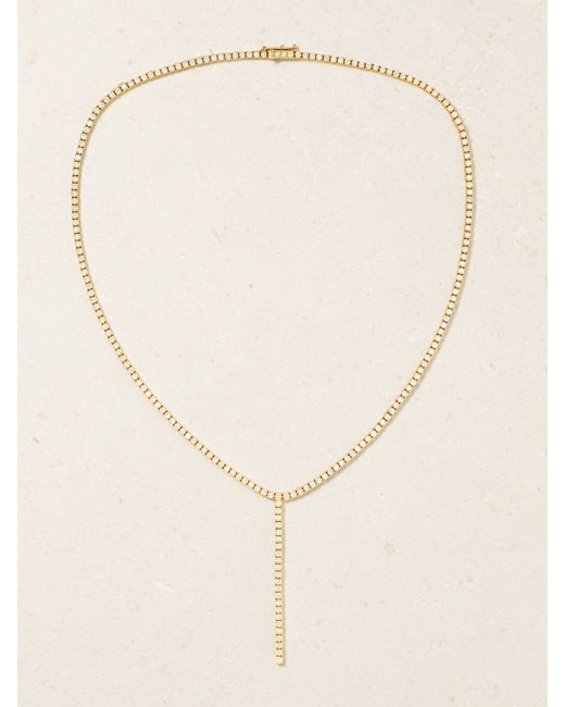 Jennifer Meyer 18-karat Diamond Necklace