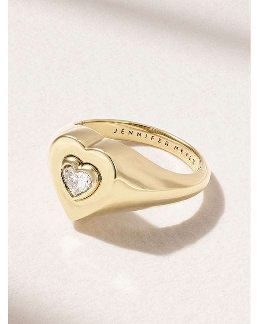 Jennifer Meyer 18-karat Diamond Ring