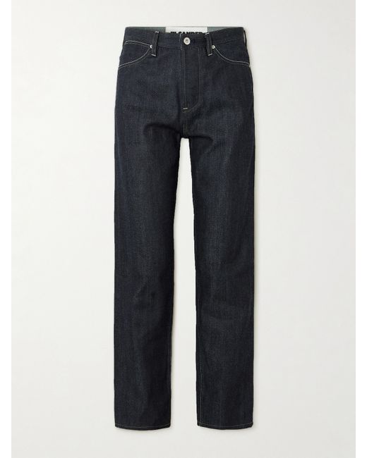 Jil Sander High-rise Straight-leg Jeans Indigo