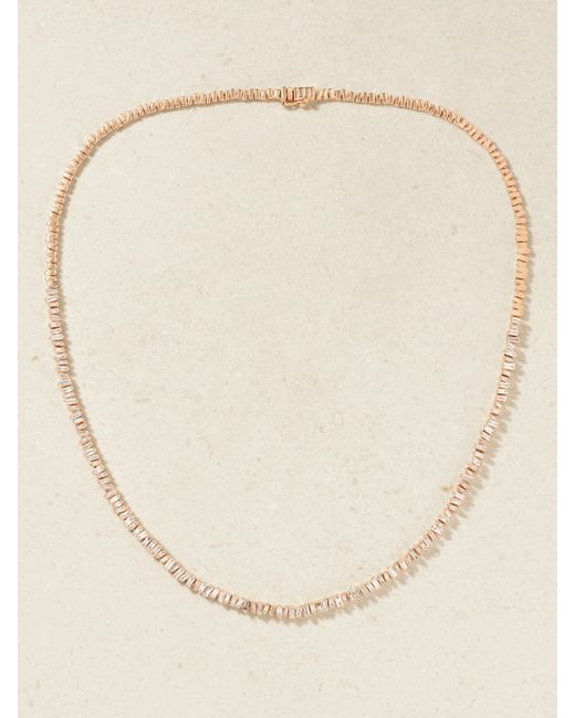 Suzanne Kalan 18-karat Rose Diamond Necklace