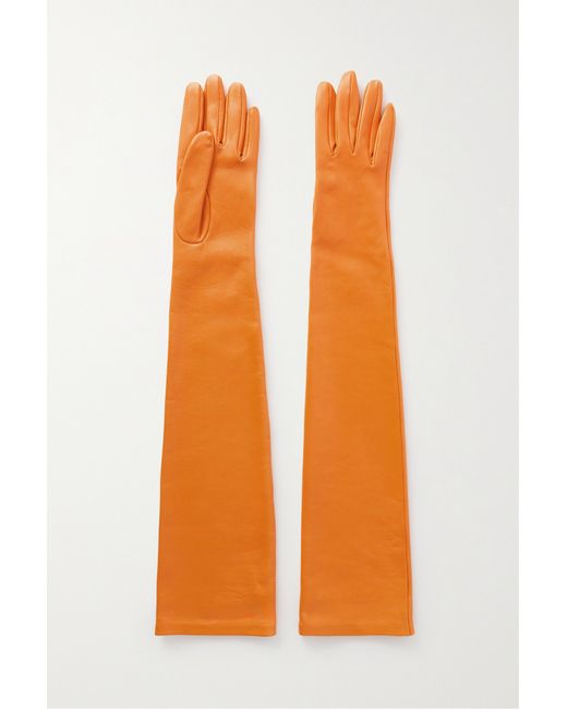 The Row Simon Leather Gloves