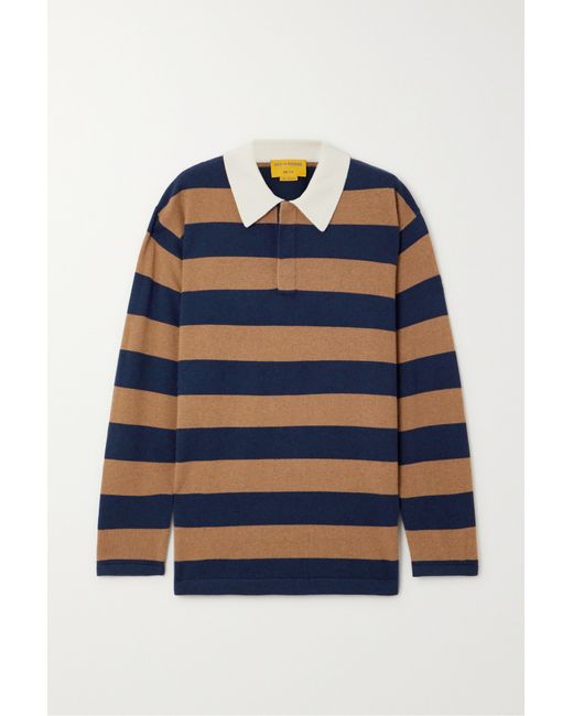 Guest in Residence Rugby Oversized Striped Cashmere Sweater