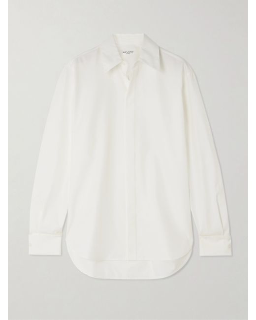 Saint Laurent Cotton-taffeta Shirt