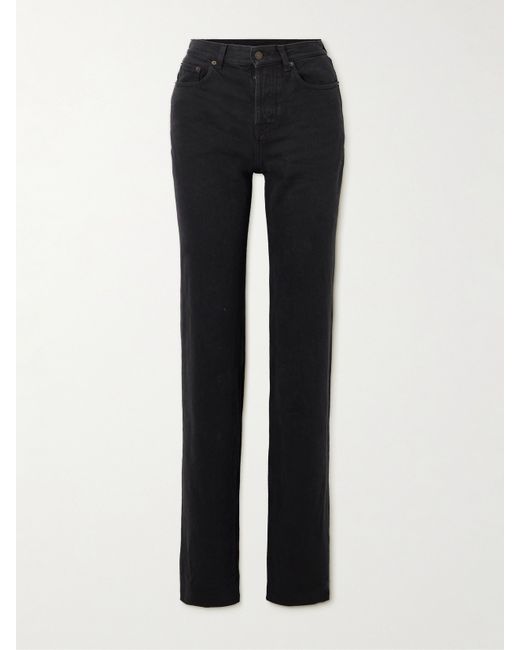 Saint Laurent High-rise Slim-leg Jeans