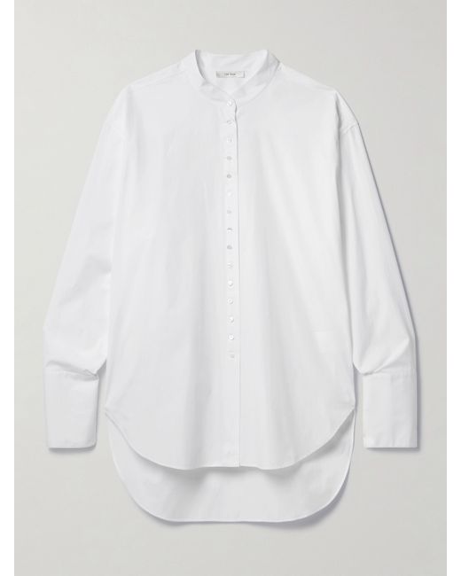 The Row Ridla Oversized Cotton-poplin Shirt