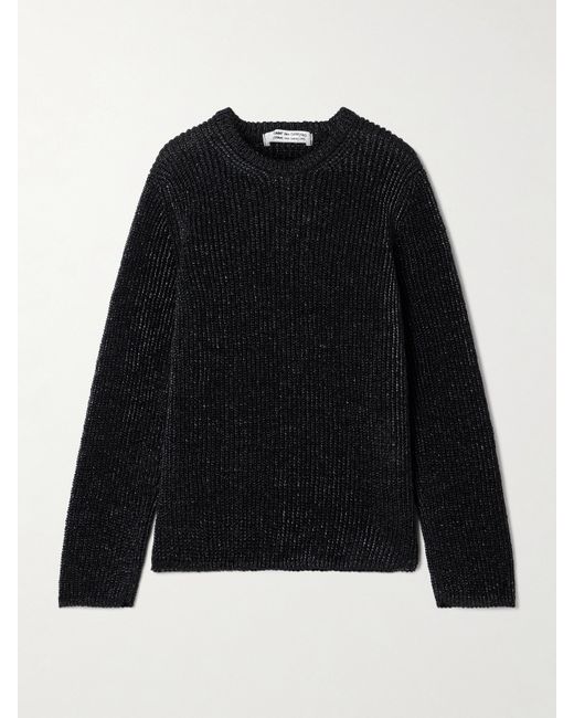 Comme Des Garçons Comme Des Garçons Coated Knitted Sweater