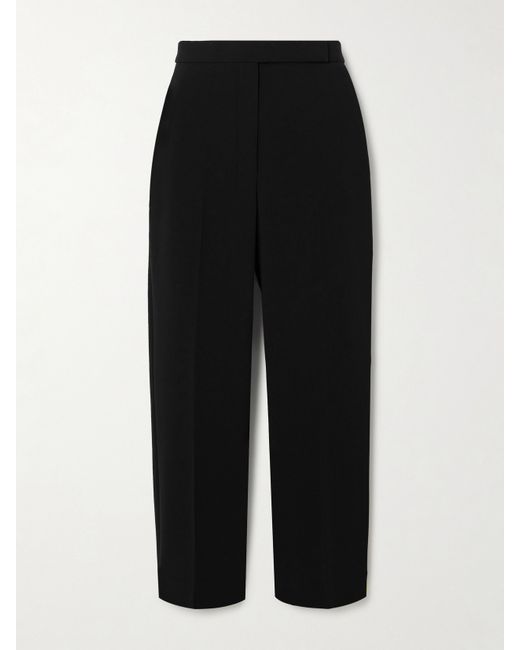 Theory Net Sustain Cropped Cady Straight-leg Pants