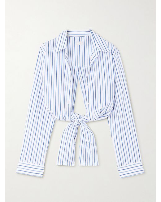 Dries Van Noten Striped Cotton-poplin Shirt