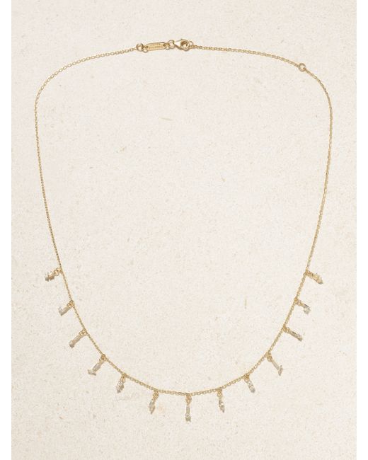 Suzanne Kalan 18-karat Diamond Necklace