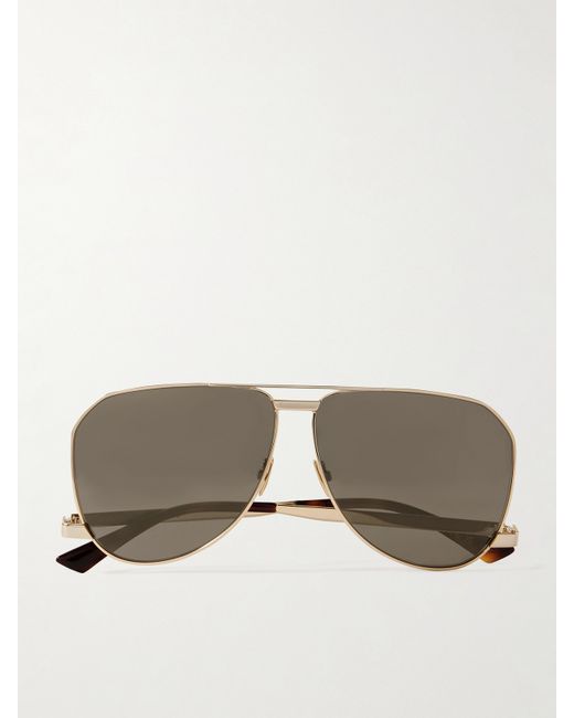 Saint Laurent Aviator-style tone Sunglasses