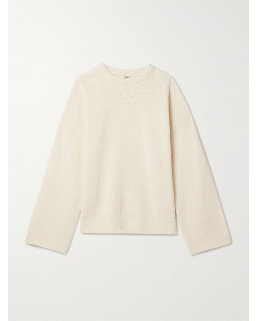 Totême Cotton-blend Chenille Sweater