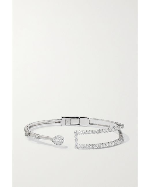 Yeprem 18-karat White Diamond Bracelet